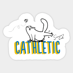 Cathletic Sticker